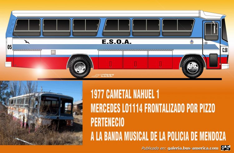 CARROCERIAS CAMETAL SA SANTA FE
DIBUJO Y FOTOGRAFIAS JAR2000
Palabras clave: MEDIA DISTANCIA