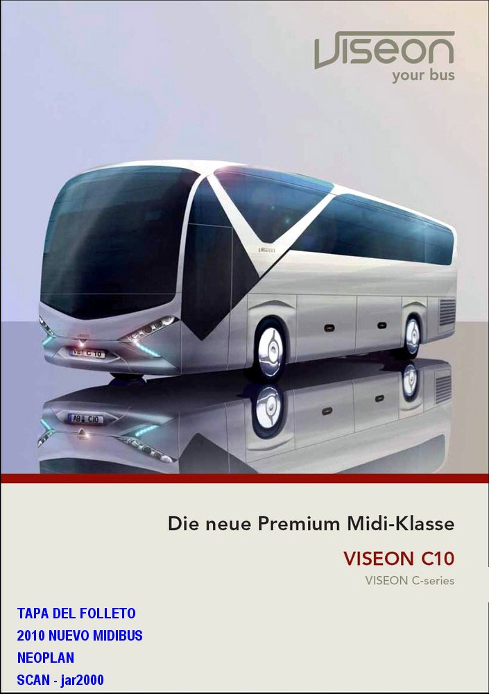 NUEVO NEOPLAN MIDIBUS
CARROCERIA NEOPLAN ALEMANIA
Palabras clave: NEOPLAN