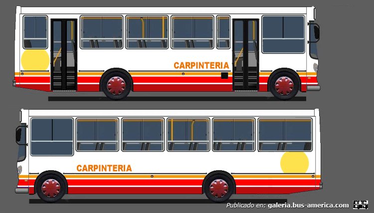 CARROCERIAS LA FAVORITA BsAs ARGENTINA
DIBUJO AUTOR DESCONOCIDO
ADAPTACION DEL DIBUJO JAR2000
Palabras clave: URBANO