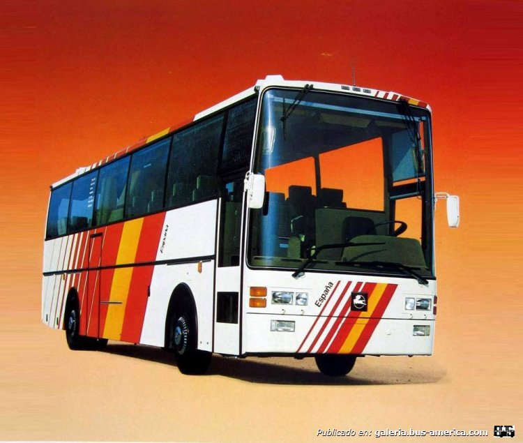 CARROCERIA VAN HOOL ESPAÑA
FOTOGRAFIA DEL FOLLETO DE 1982
COLECCION JAR2000
Palabras clave: LARGA DISTANCIA