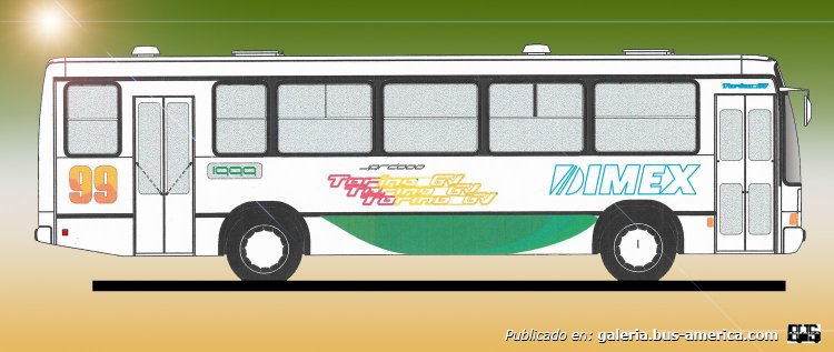 CARROCERIAS MARCOPOLO SA BRASIL
DIBUJO/PROYECTO/CALCULO/ADAPTACION DE CARROCERIA TORINO G5 AL CHASIS DIMEX D1422
Palabras clave: URBANO