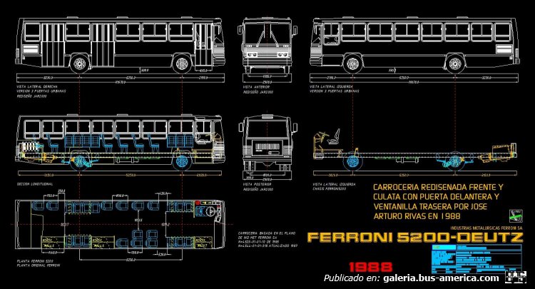 INDUSTRIA METALURGICAS FERRONI SA CORDOBA
REESTILIZACION FRENTE Y CULATA FERRONI F5200 
POR JAR2000 1988
Palabras clave: URBANO
