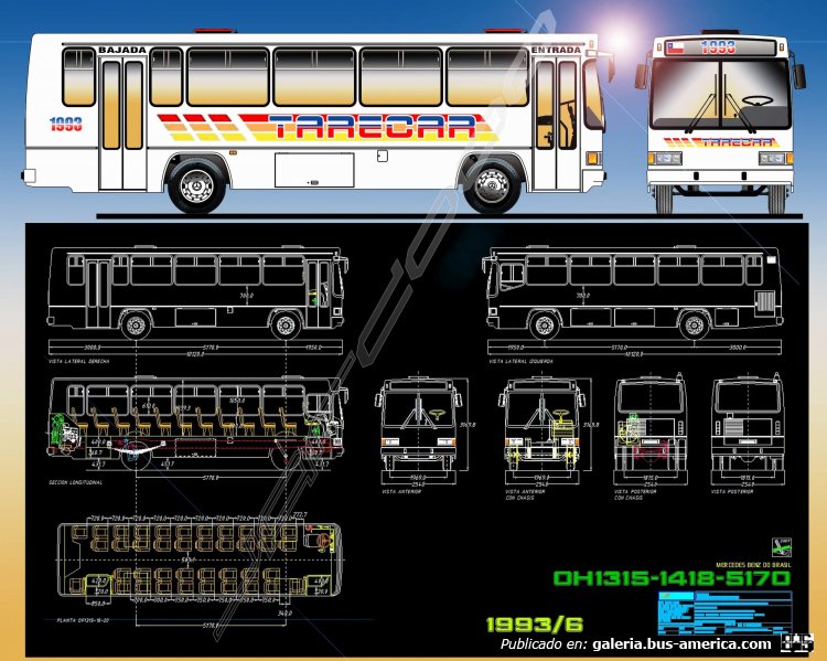 CARROCERIAS TARECAR SANTIAGO CHILE
PROYECTO/CALCULO/REFORMA FRENTE Y CULATA Y ADAPTACION DE CARROCERIA A NUEVO CHASIS - JAR2000
Palabras clave: URBANO