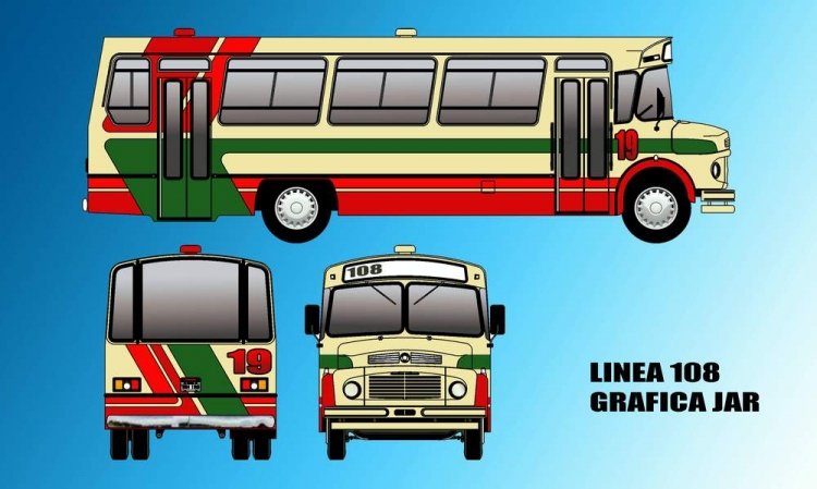 BIMET
CARROCERIA BIMET BUENOS AIRES
LINEA 108 - GRAFICA JAR 1984
Palabras clave: MERCEDES