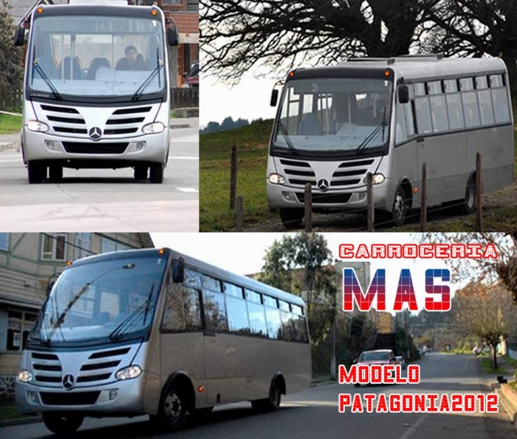 CARROCERIA CHILENA MAS
NUEVA CARROCERIA CHILENA MARCA MAS
FOTOGRAFIAS DE LA PAGINA PUBLICAS Y DE PROPAGANDA
Palabras clave: MINIBUS