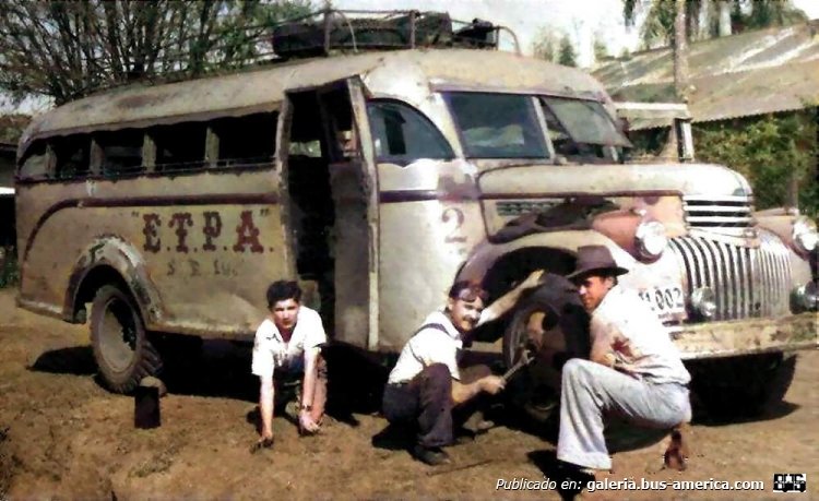 Chevrolet - ETPA
1002

ETPA (Misiones), interno 2

FOTOGRAFIA COLECCION: Roberto Gutierrez
PASADA A COLOR: JAR2000
Extraída de: Eldorado en el Recuerdo, en facebook

Palabras clave: LARGA DISTANCIA