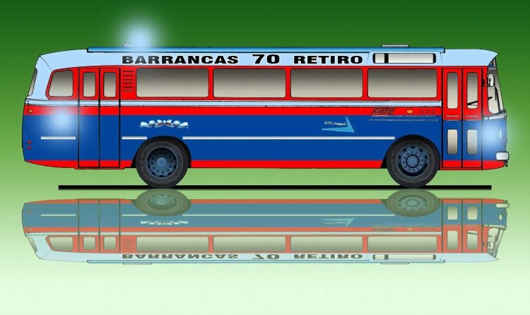 MERCEDES-BENZ O 322 (para Argentina) - Transportes 270 (ficticio)
Palabras clave: URBANO