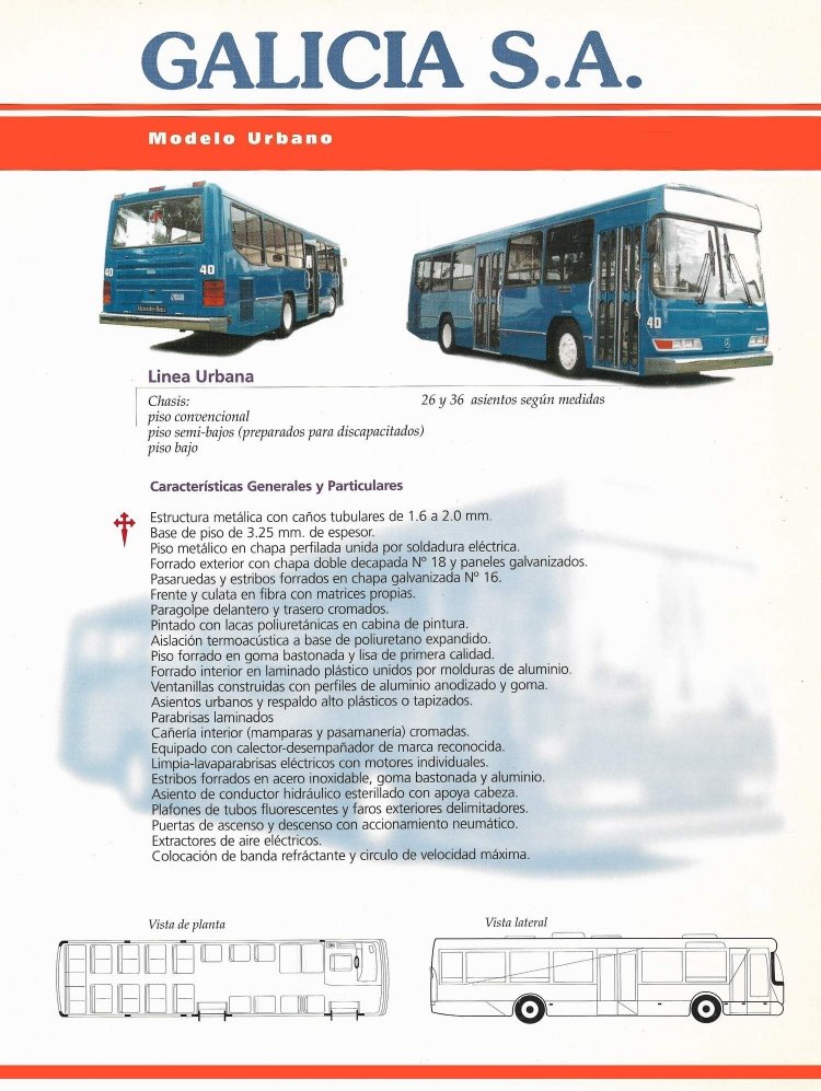 Mercedes-Benz OHL 1621 - Galicia Urbano
FOLLETOS DE FABRICAS
COLECCION JAR 2000
Palabras clave: URBANO