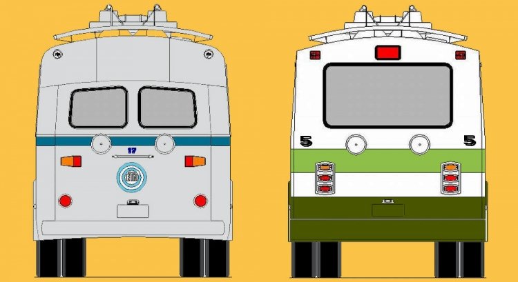 TROLEBUS Tokyu Car MFG (TOSHIBA) REFORMADO VISTA TRASERA  (en Argentina)
TROLEBUS REFORMADO EN MENDOZA POR LA EMPRESA
Palabras clave: TROLEBUS