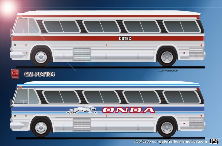 GENERAL MOTORS COACH - EEUU DE AMERICA
DIBUJO BASE GM
PASADO A CAD Y GRAFICA JAR2000
Palabras clave: LARGA DISTANCIA