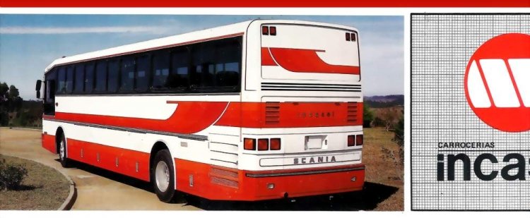 INCASEL 1984
FOTOGRAFIA EXTRAIDA DEL FOLLETO
ULTIMA CARROCERIA FABRICADA POR INCASEL
Palabras clave: LARGA DISTANCIA