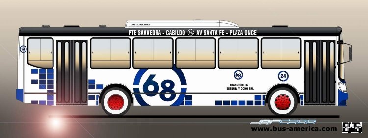 ITALBUS
IDEA SOBRE MOTOR DELANTERO DE LA GRAFICA DE LA LINEA 68
Palabras clave: URBANO