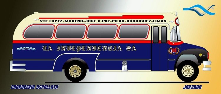 USPALLATA BEDFORD
CARROCERIA USPALLATA BUENOS AIRES
[Vehículo ficticio]
Palabras clave: URBANO