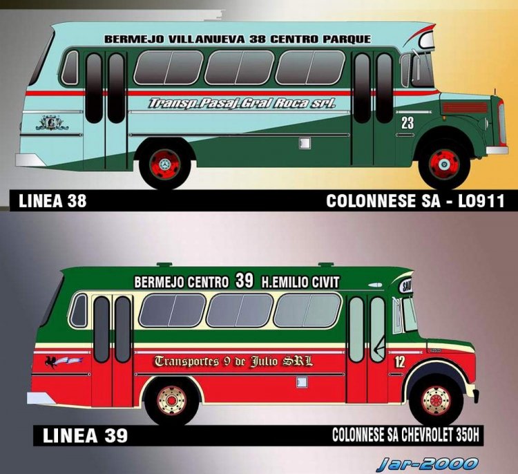 LINEAS URBANAS DE MENDOZA L38-39
LINEAS URBANAS DE MENDOZA
Palabras clave: URBANO