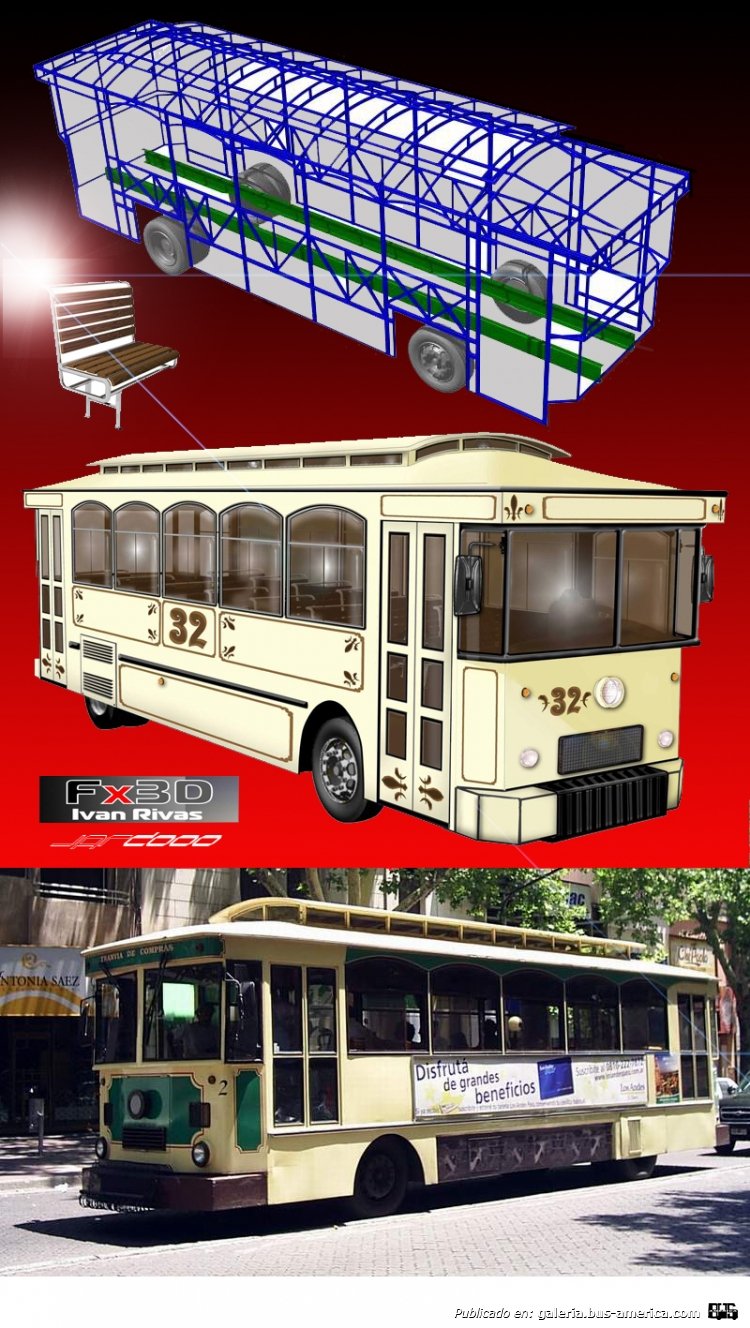 Mercedes-Benz OF 1417 - Constanzo
CARROCERÍA CONSTANZO MENDOZA

Fotografía: ¿?
PROYECTO JAR2000 - 3D IVAN RIVAS
Palabras clave: URBANO