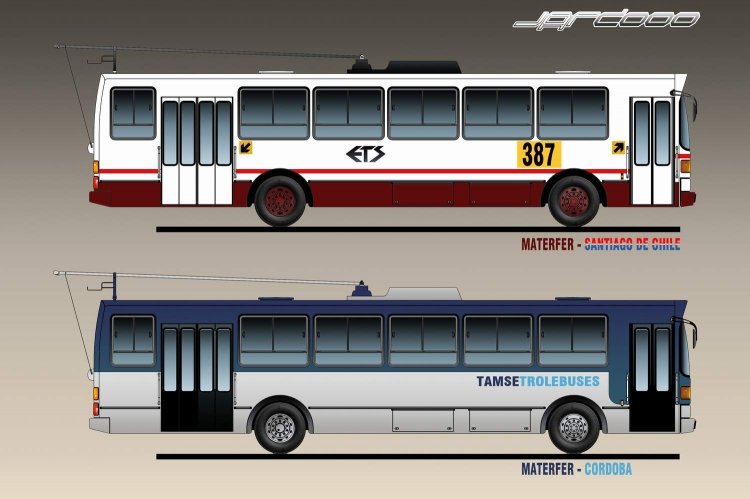 rivas diseños 2013 GRAFICAS
RRELEVAMIENTO DE PLANO TROLEBUS MATERFER 1986
PROYECTO QUE SOLO QUEDO EN EL PAPEL

GRAFICAS JAR200 - POSIBILIDAD DE VENTAS DEL PROYECTO DE TROLEBUSES MATERFER A CHILE Y CORDOBA
Palabras clave: URBANO