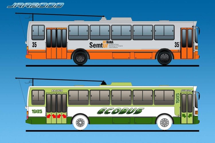 rivas diseños 2013 GRAFICAS
RELEVAMIENTO DE PLANO TROLEBUS MATERFER 1986
PROYECTO QUE SOLO QUEDO EN EL PAPEL
GRAFICAS JAR200 - POSIBLEMENTE ERAN LOS CLIENTES
Palabras clave: URBANO