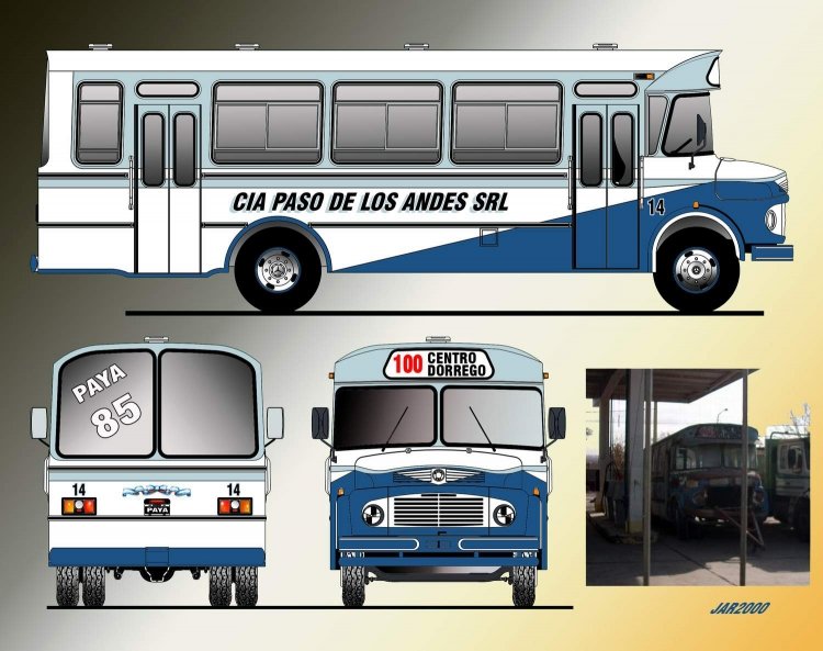 PAYA LINEA 100 MENDOZA
CARROCERIA PAYA BUENOS AIRES
Palabras clave: URBANO