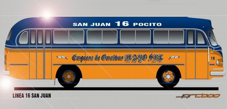 MERCEDES O321 H
LINEA 16 DE SAN JUAN AÑOS 1965/70
Palabras clave: URBANO