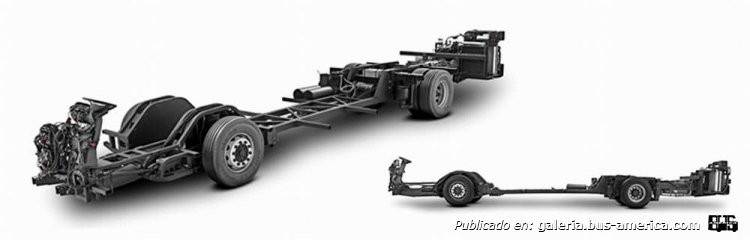 MERCEDES-BENZ O 500 U 
FOTOGRAFIA DE MERCEDES BENZ
COLECCION JAR2000
Palabras clave: CHASIS