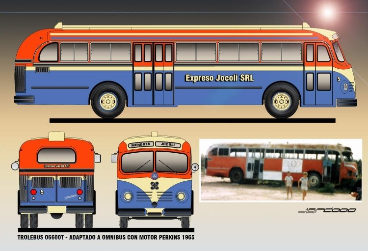 MERCEDES ALEMANIA
TROLEBUS O6600 T MODIFICADO A OMNIBUS URBANO
Palabras clave: URBANO
