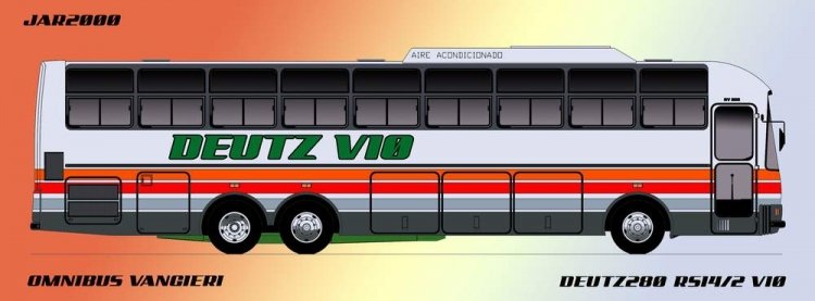 OMNIBUS VANGIERI
CARROCERIAS OMNIBUS VANGIERI MENDOZA
UNICO DEUTZ 280 CARROZADO
Palabras clave: LARGA DISTANCIA