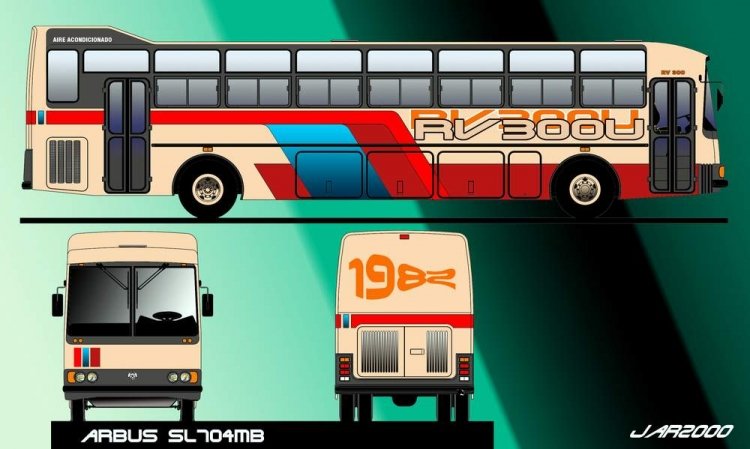 RV300 INTERURBANO
CARROCERIA VANGIERI MENDOZA
Palabras clave: URBANO