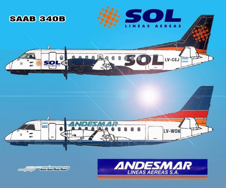 Saab (para Argentina) - TRANSPORTE DE PASAJEROS AEREOS
Palabras clave: AVION