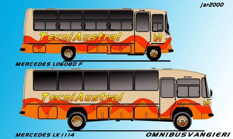 OMNIBUS VANGIERI
CARROCERIAS OMNIBUS VANGIERI MENDOZA
CARROCERIAS FABRICADAS PARA EL SUR ARGENTINO
Palabras clave: LARGA DISTANCIA