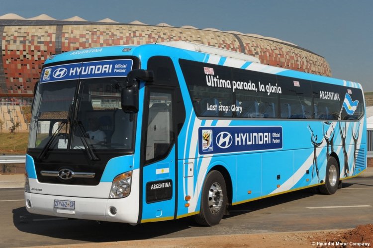 HYUNDAI (en Sud AFRICA) - transporte A.F.A. ARGENTINA 2010
HYUNDAI MOTOR COMPANY
Palabras clave: ARGENTINA