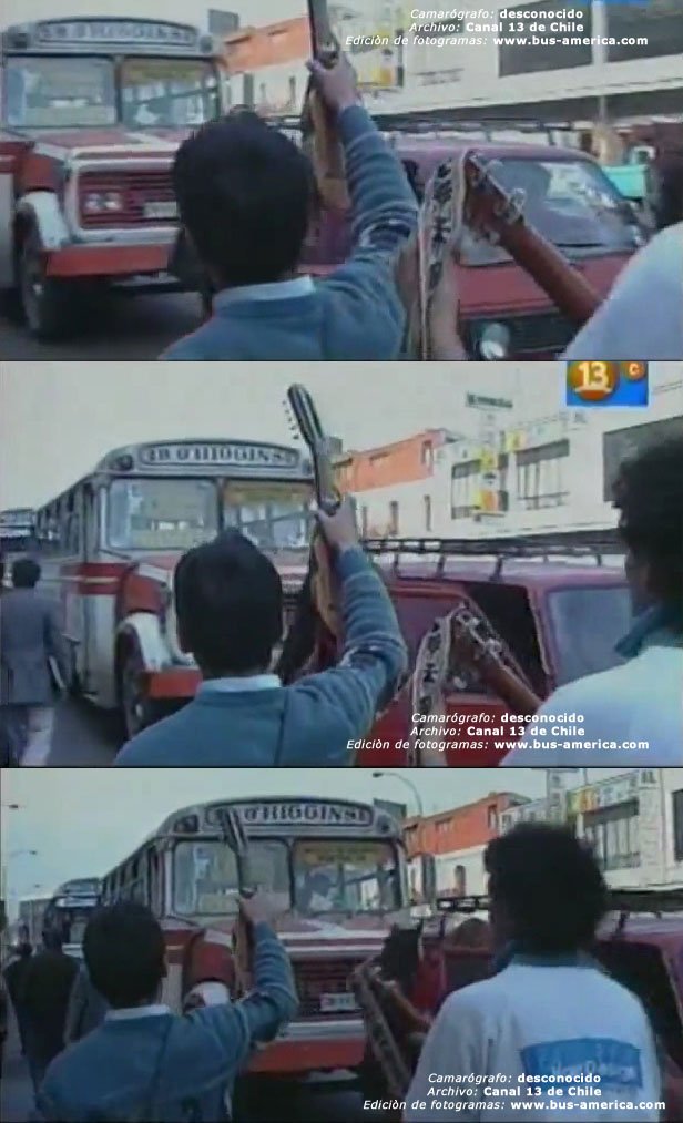 G.M.C. V Six - Cuatro Ases - Av. Bernardo O´Higgins
Camarógrafo: ¿desconocido?
Archivo: Canal 13 Universidad Católica de Chile
Extraído de: http://www.youtube.com/watch?v=lf9-g97SHS0
