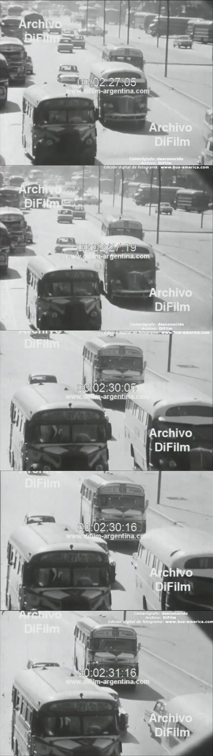Mercedes-Benz LO 911 - Gral. Roca - Gral. Roca
Camarógrafo: desconocido
Archivo: Canal 13 de Buenos Aires
Colección: Difilm (www.difilm-argentina.com)
Extraído de: "Infracciones que cometen los colectivos en la calle (1973)" en http://www.youtube.com/watch?v=jTFELGa1j4s
[Datos desde la izquierda]
