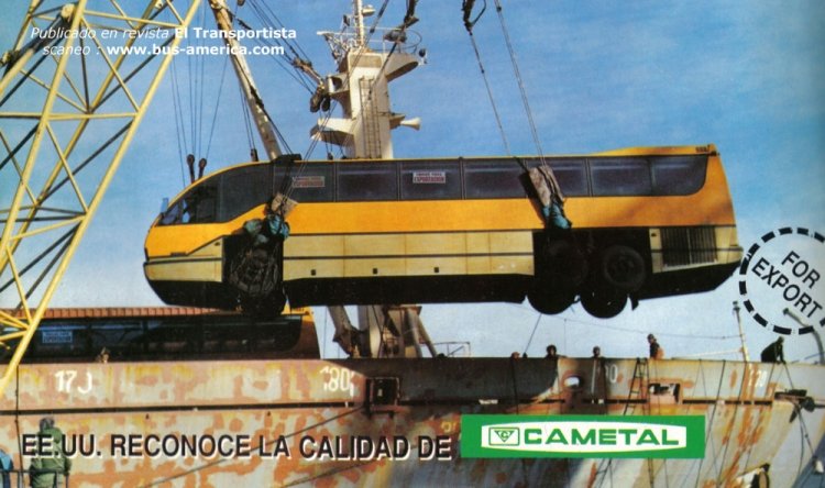Cametal LI 3970 (para U.S.A.) - Mears
Fotografía publicada en revista El Transportista
