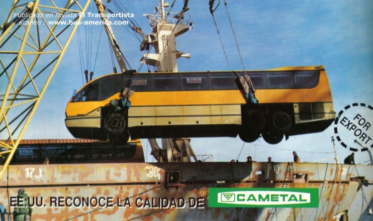 Cametal LI 3970 (para U.S.A.) - Mears
Fotografía publicada en revista El Transportista
