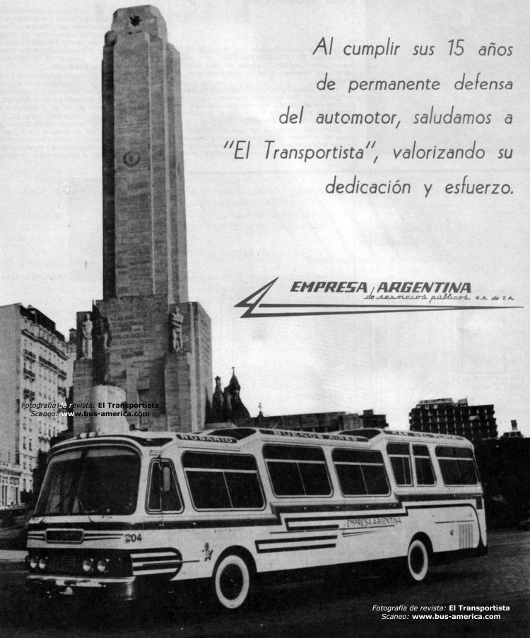 Magirus-Deutz 200 RS 12 - Belgrano - Empresa Argentina
Publicado en revista: El Transportista, Nº 91
