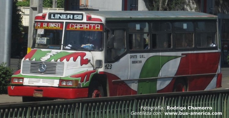 Mercedes-Benz L 1214 - San Carlos - Capiata S.R.L. , Ebenezer
Fotografía: Rodrigo Chamorro
