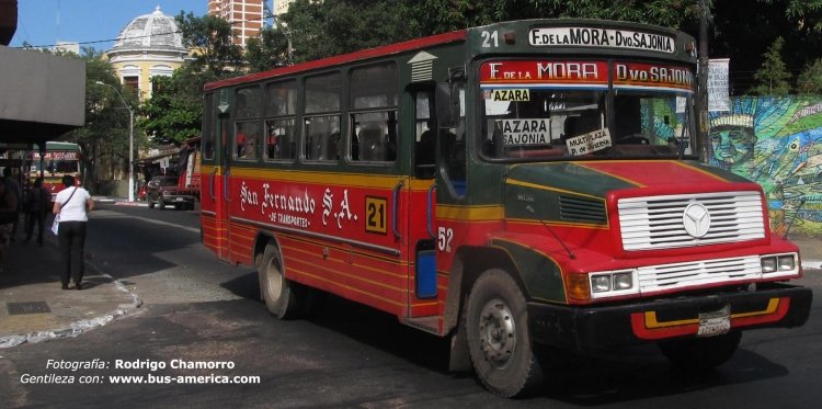 Mercedes-Benz L 1215 - San Jorge - San Fernando
AFU966
Fotografía: Rodrigo Chamorro
