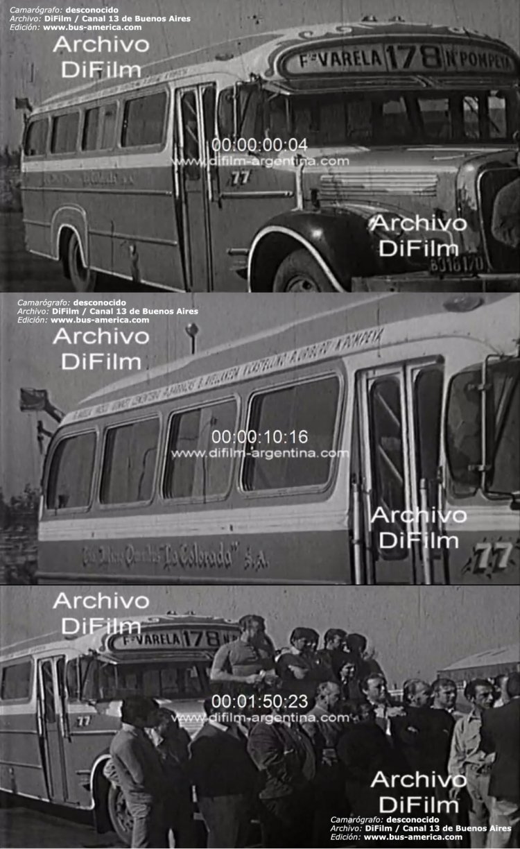 Mercedes-Benz L 312 - Ottaviano - La Colorada
Camarógrafo: desconocido
Canal: 13 de Buenos Aires
Archivo: DiFilm
