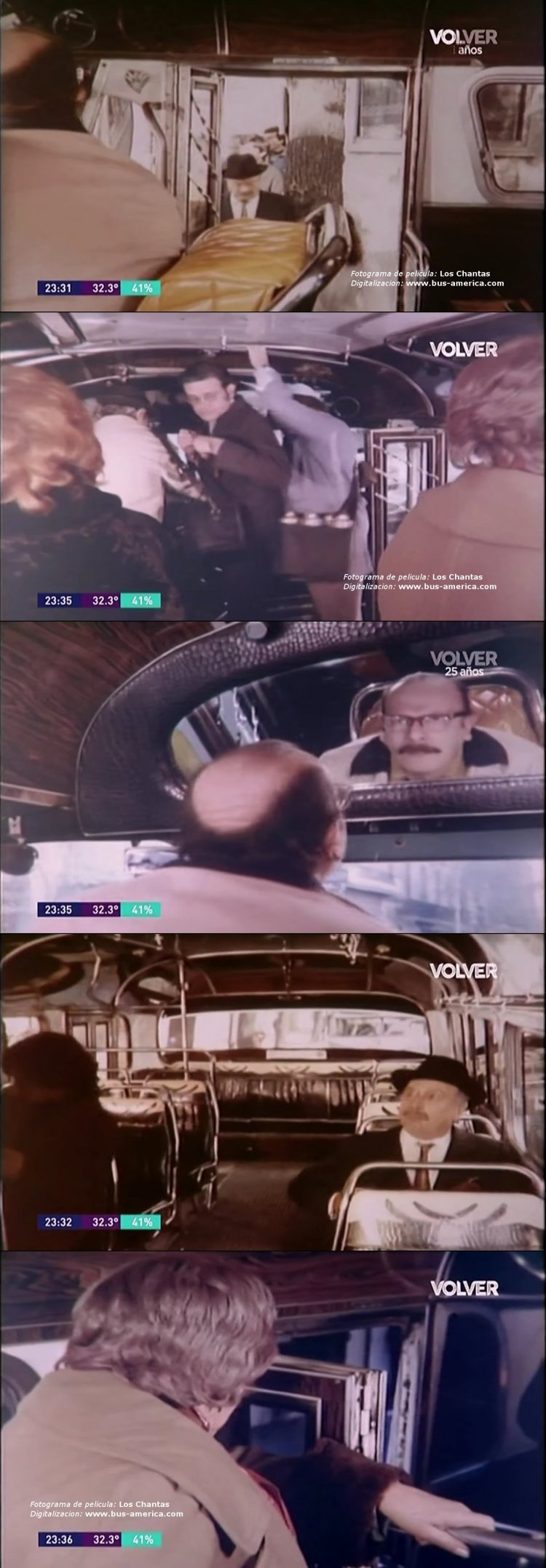 Mercedes-Benz LO 1112 - Serra - 4 de Septiembre
¿C.373---?
[url=https://bus-america.com/galeria/displayimage.php?pid=22301]https://bus-america.com/galeria/displayimage.php?pid=22303[/url]
[url=https://bus-america.com/galeria/displayimage.php?pid=48602]https://bus-america.com/galeria/displayimage.php?pid=48603[/url]

Línea 37 (Buenos Aires), interno 42

(Vista interior de la unidad)

Camarógrafo: Roberto Matarrese
Película: Los Chantas
