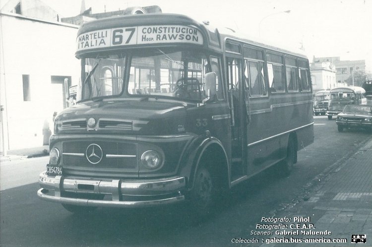 Mercedes-Benz LO 1114 - Alcorta AL 645 - Transp. Del Tejar
C.854784
[url=https://bus-america.com/galeria/displayimage.php?pid=48254]https://bus-america.com/galeria/displayimage.php?pid=48254[/url]

Línea 67 (Buenos Aires), interno 33

Fotógrafo: Piñol
Fotografía Archivo: C.E.A.P.
Por gentileza con el ColeClub de Sergio Ruiz Díaz
Scaneo: Gabriel Maluende
