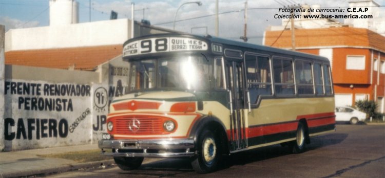 Mercedes-Benz LO 1114 - C.E.A.P. 34.00 - Expreso Quilmes
C.1362405
[url=https://galeria.bus-america.com/displayimage.php?pos=-23089]https://galeria.bus-america.com/displayimage.php?pos=-23089[/url]

Fotografía de: Carrocerías Especiales para Autotransporte de Pasajeros (CEAP)
