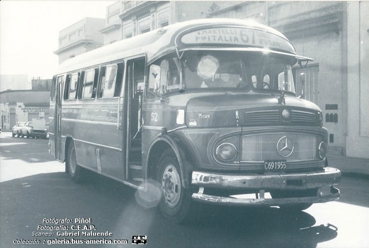 Mercedes-Benz LO 1114 - Crovara - Transp. Del Tejar
C.691955

Línea 67 (Buenos Aires), interno 52

Fotógrafo: Piñol
Fotografía Archivo: C.E.A.P.
Por gentileza con el ColeClub de Sergio Ruiz Díaz
Scaneo: Gabriel Maluende
