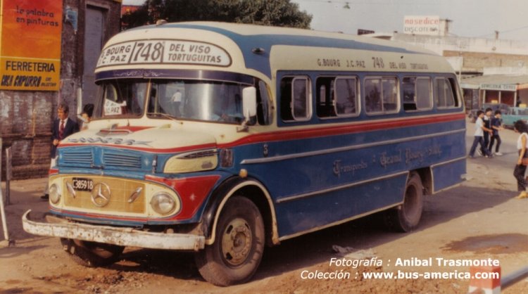 Mercedes-Benz LO 1114 - La Favorita - Transportes Grand Bourg
C.385918
Fotografía : Anibal Trasmonte
