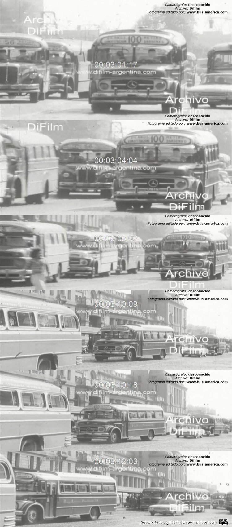 Mercedes-Benz LO 1114 - San Juan - T.A. Riachuelo
Camarógrafo: desconocido
Archivo: Difilm (en youtube)
Gentileza por la avivada: Gamba 28x40
