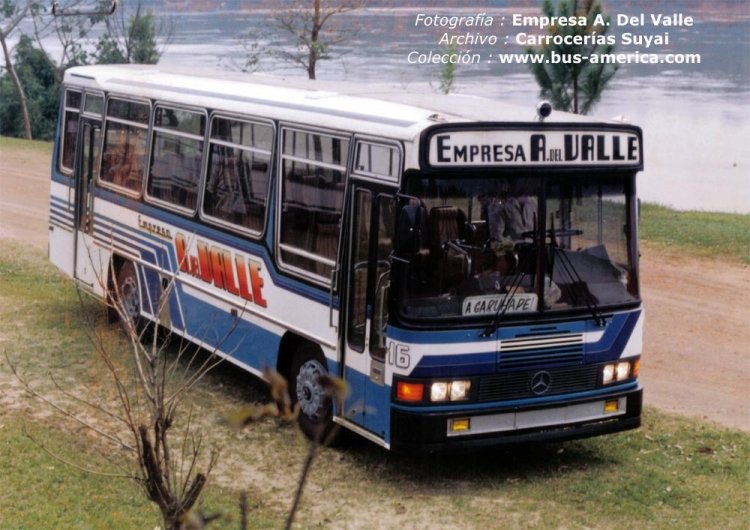 Mercedes-Benz OF 1214 - Eivar
Fotografía : Empresa A. Del Valle
Archivo de cortes de pintura de Carrocerías Suyai
