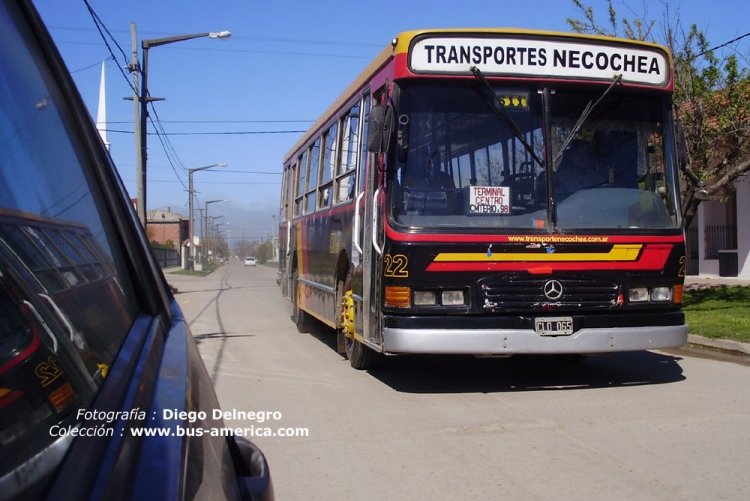 Mercedes-Benz OH 1621 L - La Favorita - C.T. Necochea
CLO065
Fotografía : Diego Delnegro
