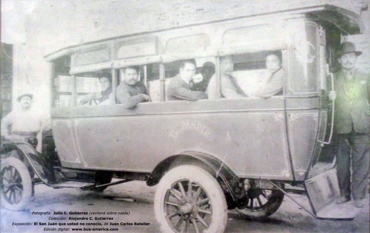 Chevrolet - Selvalles - El Pampero
Fotografía: Julio C. Gutierrez (en ventanilla sobre la rueda)
Colección: Alejandro C. Gutierrez
Libro y exposición: El San Juan que usted no conoció, de Juan Carlos Bataller
