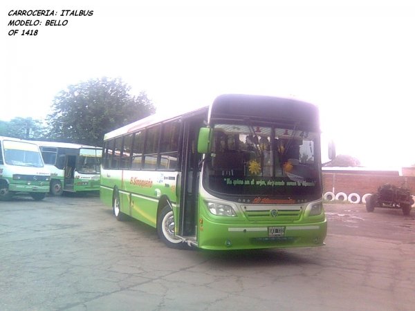 Mercedes-Benz OF 1418 - Italbus Bello - El Simoqueño
GKX 722
