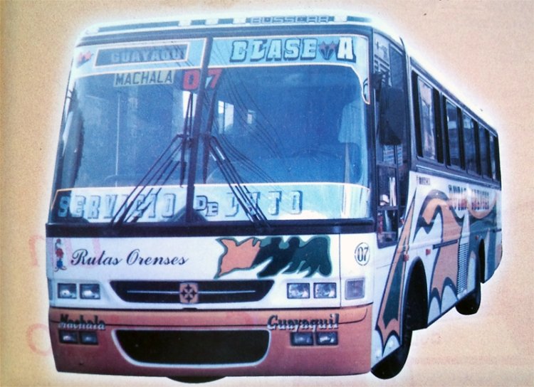 Busscar El Buss 320 (en Ecuador) - Rutas Orenses
