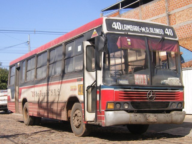 Mercedes-Benz OF 1318 - Marcopolo Torino GV (en Paraguay) - 29 de Junio
